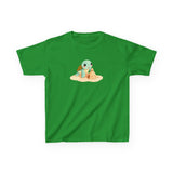 Kids Cute Baby Sea Turtle Sand Castle Cartoon Tee - 8 colors