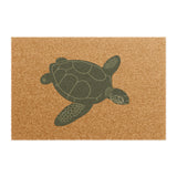 Gliding Sea Turtle Doormat
