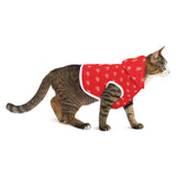 Red and Pink Sea Turtle Pet Hoodie