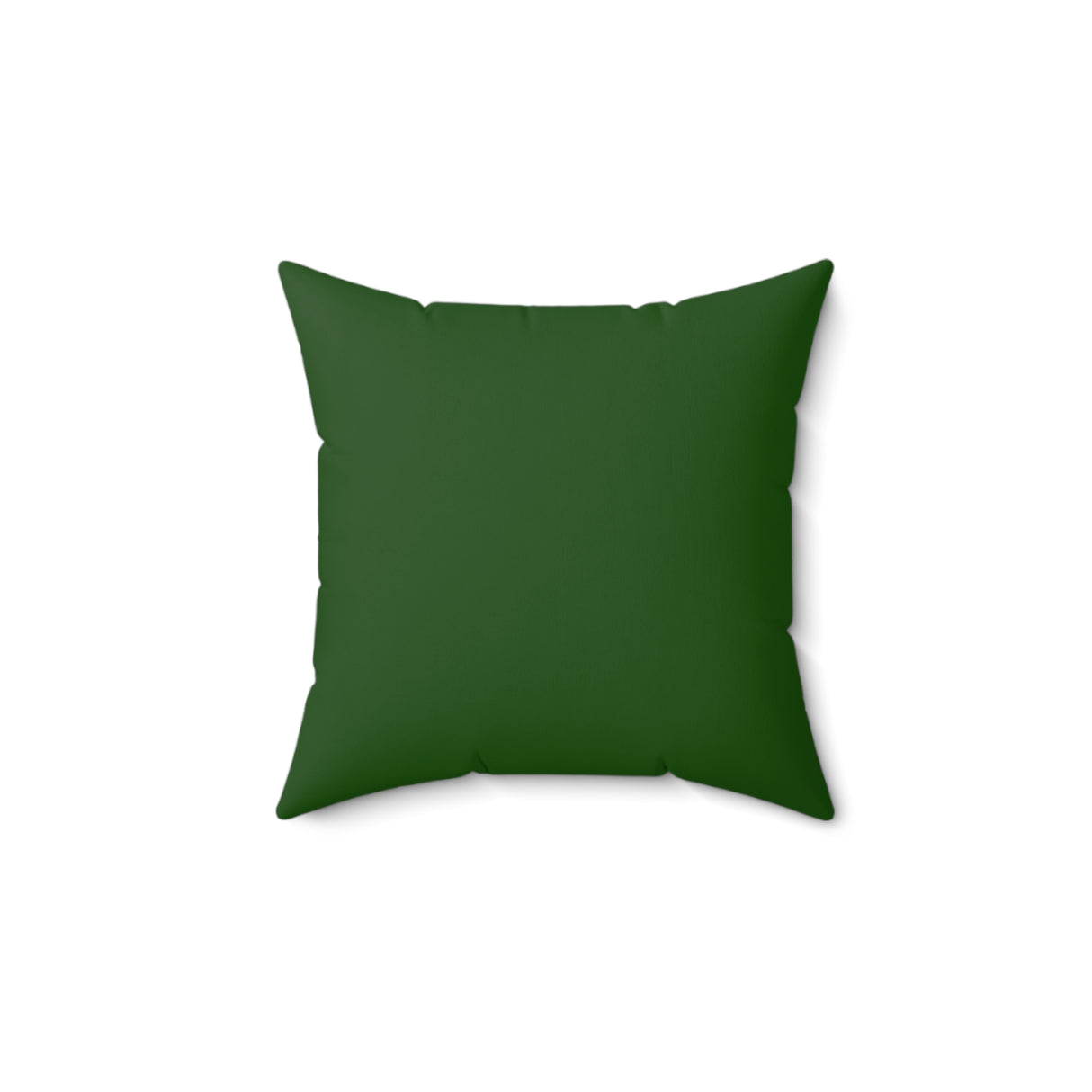 Green Monochrome Sea Turtle Pillow, Faux Suede Pillow - 4 sizes
