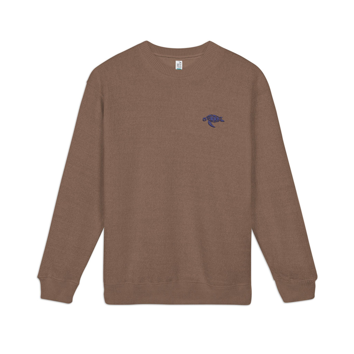 Unisex Blue Sea Turtle Embroidered Crewneck Sweatshirt - 4 colors
