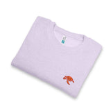 Unisex Orange Sea Turtle Embroidered Crewneck Sweatshirt - 4 colors