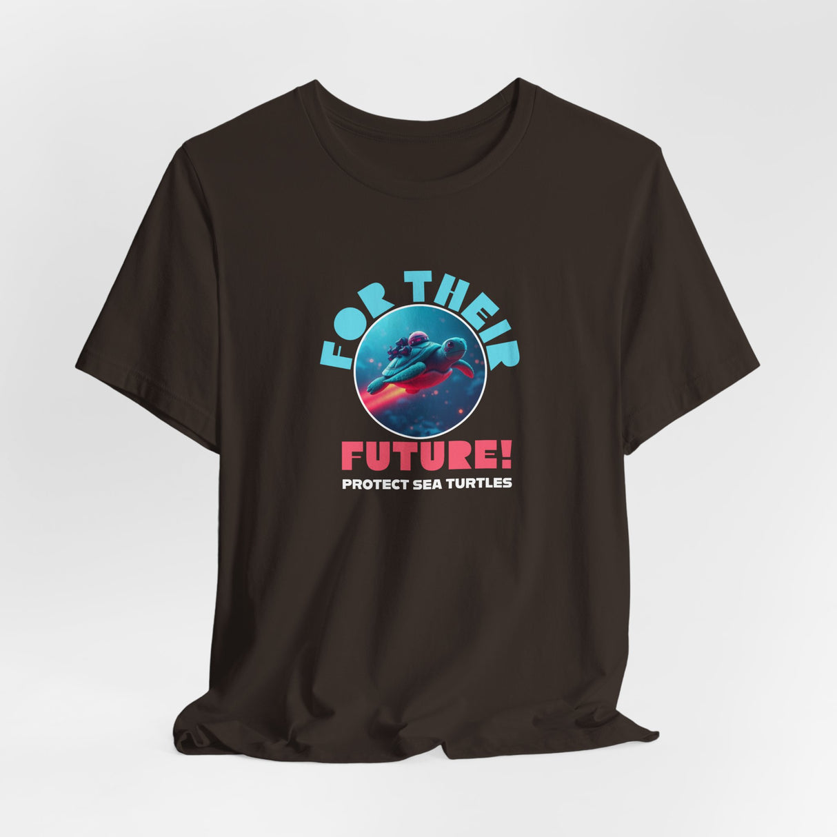 For The Future Space Sea Turtle Tee - 5 Colors Dark