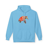 Surreal Red Sea Turtle Hoodie - Comfy Sweatshirt - 6 Colors