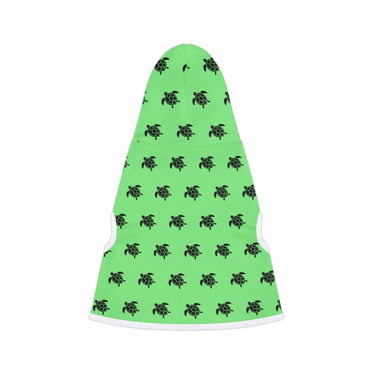 Green and Black Sea Turtle Pet Hoodie