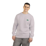 Unisex Green Sea Turtle Embroidered Crewneck Sweatshirt - 4 colors