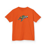 Kids Cute Paint Splat Sea Turtle Tee - 6 colors