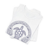 Tropical Sea Turtle Graphic Tee - Eco-Friendly Unisex T-Shirt, Nature Lover Gift, Beachwear, Summer Outfit, Conservation Awareness - 6 Colors