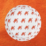 White Red Sea Turtle Pattern Bucket Hat, Summer Accessory, Beachwear, Gift for Sea Turtle Fans - Large Sizes Available