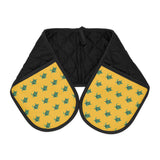 Yellow Sea Turtle Oven Mitt | Fun Cooking Gifts, Kitchen Accessories, Modern Designed, Unique Gift for Home Cooks, Floral Pattern