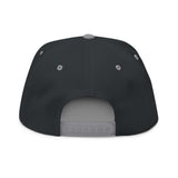 Red Sea Turtle Heart Embroidered Flat Bill Cap