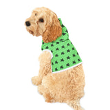 Green and Black Sea Turtle Pet Hoodie