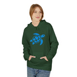 Ocean Blue Sea Turtle Hoodie - Comfy Sweatshirt - 5 Colors