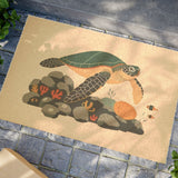 Floating Sea Turtle Doormat