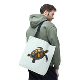 Oil Art Sea Turtle Tote Bag - 3 sizes