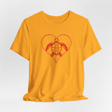 Red Heart Sea Turtle Graphic Tee - 8 Colors