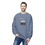 Boats Are Cheating Comic Sea Turtle Sweatshirt - 6 colors