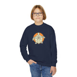 Navigator Sea Turtle Graphic Youth Crewneck Sweatshirt