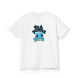 Kids Cute Baby Sea Turtle Blue Cartoon Tee - 7 colors