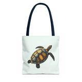 Oil Art Sea Turtle Tote Bag - 3 sizes