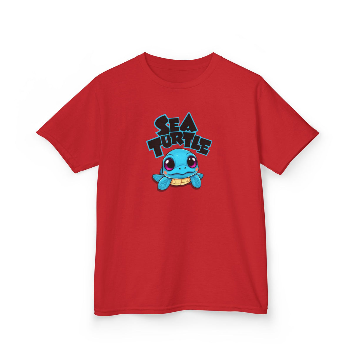 Kids Cute Baby Sea Turtle Blue Cartoon Tee - 7 colors