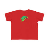 Toddler Cartoon Sea Turtle Tee - 10 colors