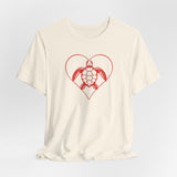 Red Heart Sea Turtle Graphic Tee - 8 Colors