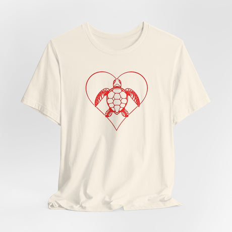 Red Heart Sea Turtle Graphic Tee - 8 Colors