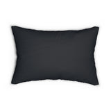 Dark Navy Sea Turtle Lumbar Pillow