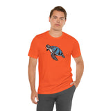 Blue Comic Print Sea Turtle Graphic Tee - 7 Colors