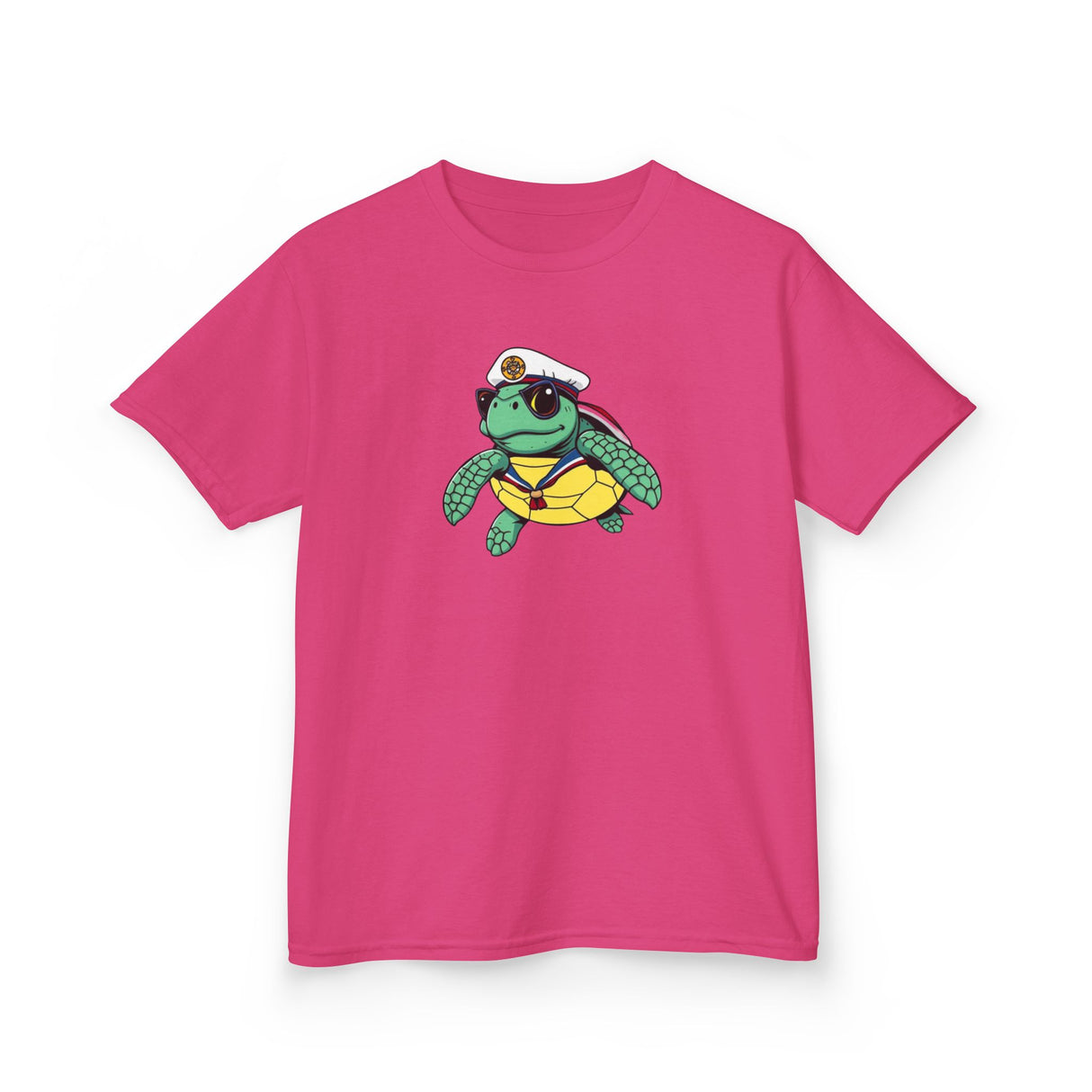 Kids Cute Baby Sea Turtle Sailor Cartoon Tee - 7 colors