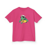 Kids Cute Baby Sea Turtle Sailor Cartoon Tee - 7 colors