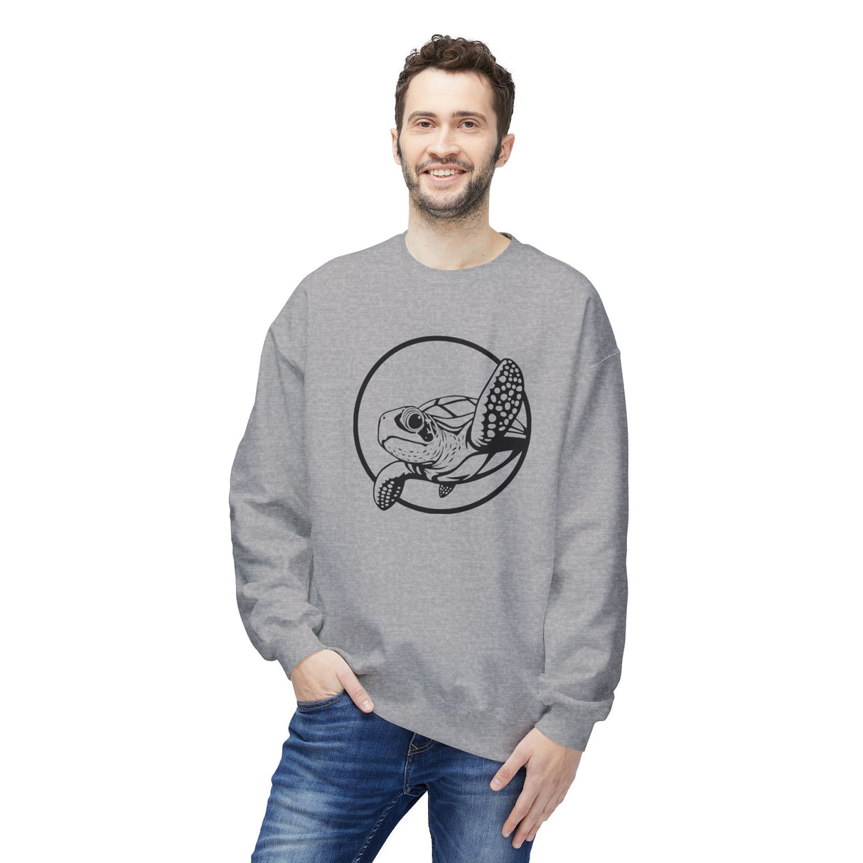 Waving Sea Turtle Sweatshirt - 8 colors