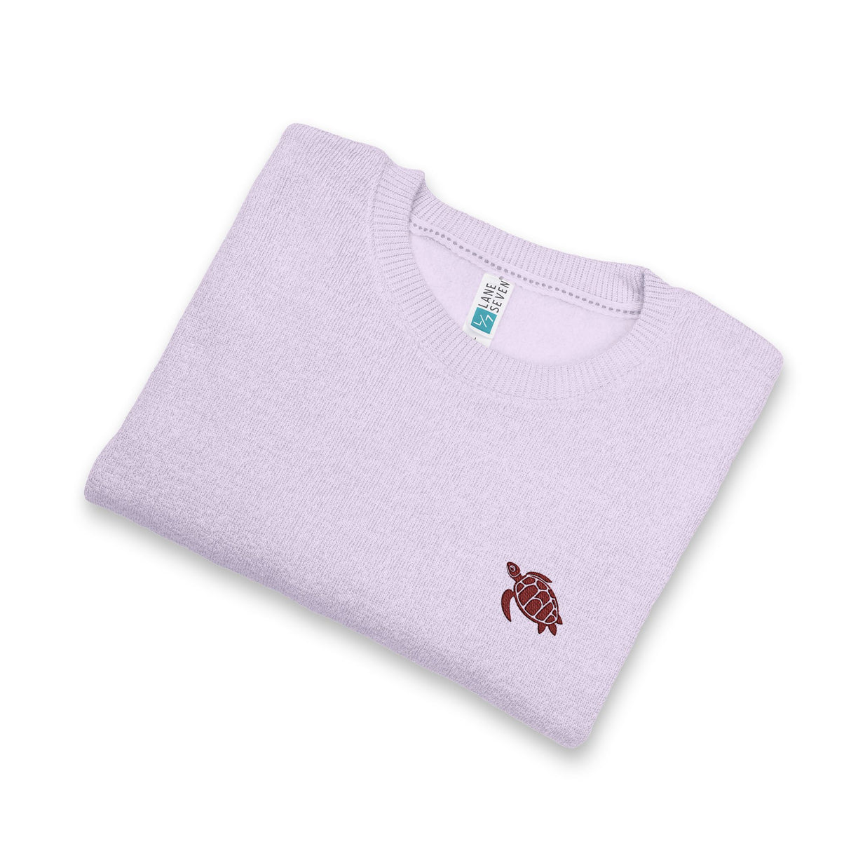Unisex Brown Sea Turtle Embroidered Crewneck Sweatshirt - 4 colors