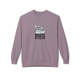 Boats Are Cheating Comic Sea Turtle Sweatshirt - 6 colors