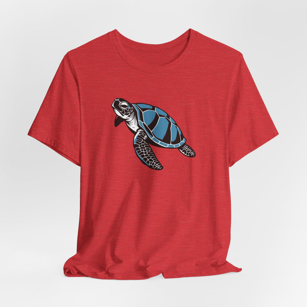 Blue Comic Print Sea Turtle Graphic Tee - 7 Colors