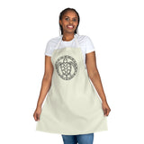 Off White Sea Turtle Apron, Colorful Kitchen Gift for Chefs, Artsy Cooking Attire, Fun Gift for Foodies, Unique BBQ Apron
