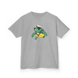 Kids Cute Baby Sea Turtle Sailor Cartoon Tee - 7 colors