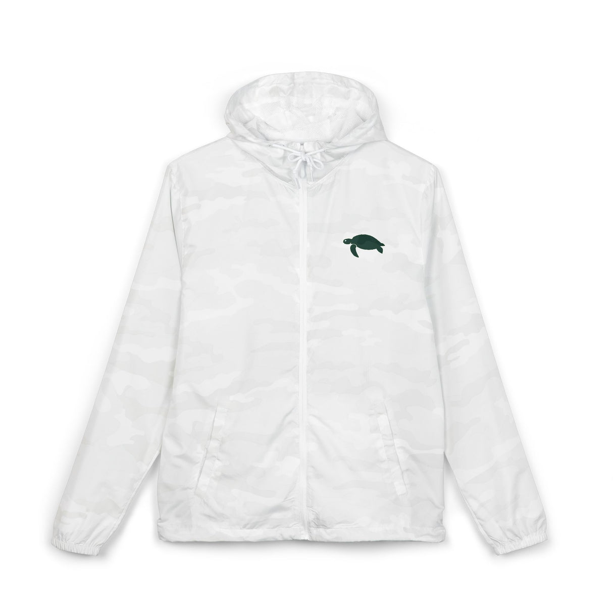 Sea Turtle Icon Unisex Full-Zip Windbreaker Jacket - 2 colors