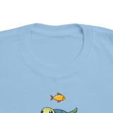 adorable toddler sea turtle tee - 8 colors