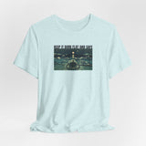 Keep It Dark Flat Safe Ink Art Sea Turtle Tee - 6 Colors Light