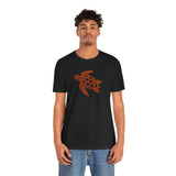 Orange Tribal Sea Turtle Graphic Tee - 6 Colors