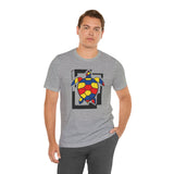 Bauhaus  Red Blue Yellow Sea Turtle Graphic Tee - 6 Colors