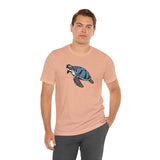 Blue Comic Print Sea Turtle Graphic Tee - 7 Colors