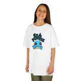 Kids Cute Baby Sea Turtle Blue Cartoon Tee - 7 colors
