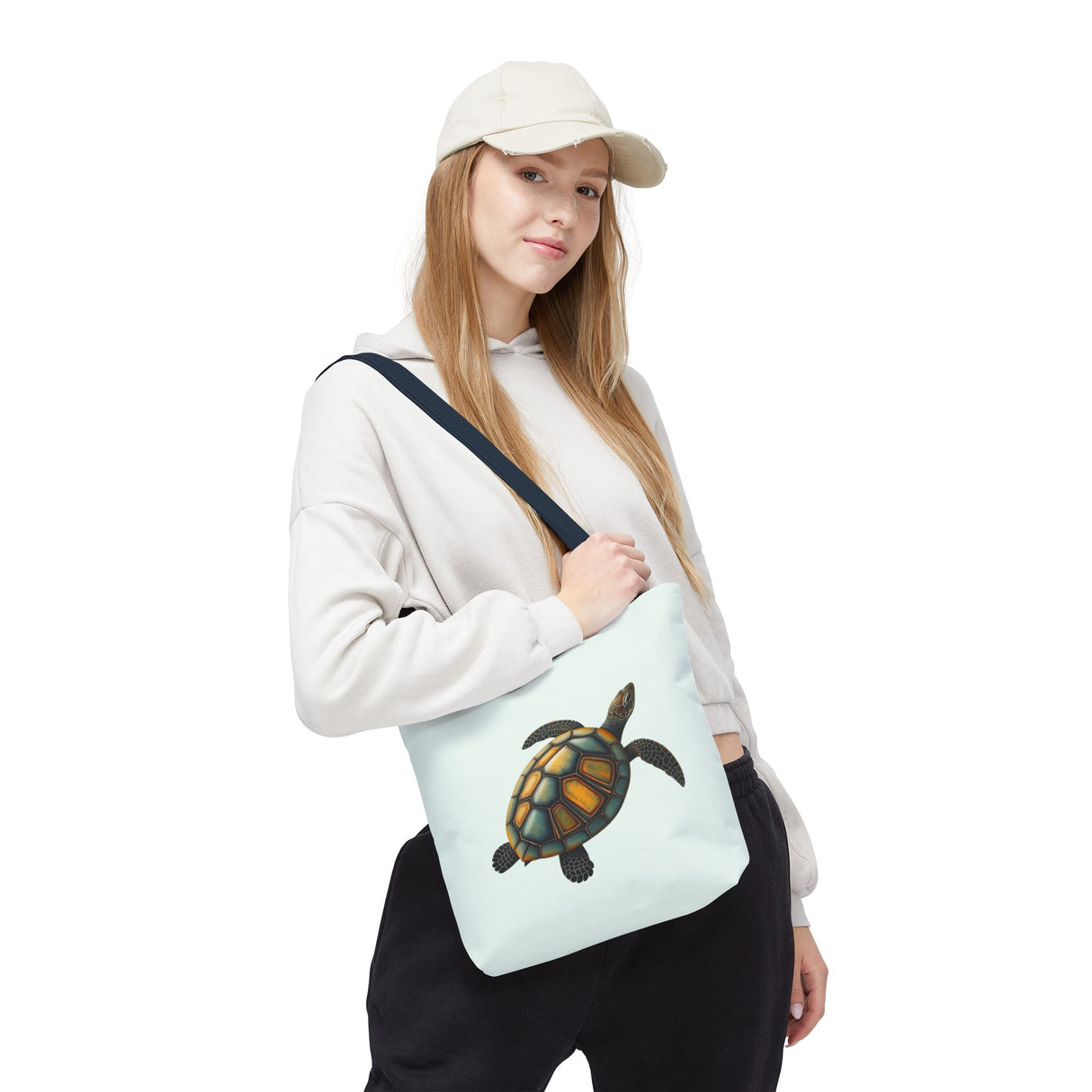 Oil Art Sea Turtle Tote Bag - 3 sizes