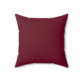 Red and Pink Sea Turtle Pillow, Faux Suede Pillow - 4 sizes