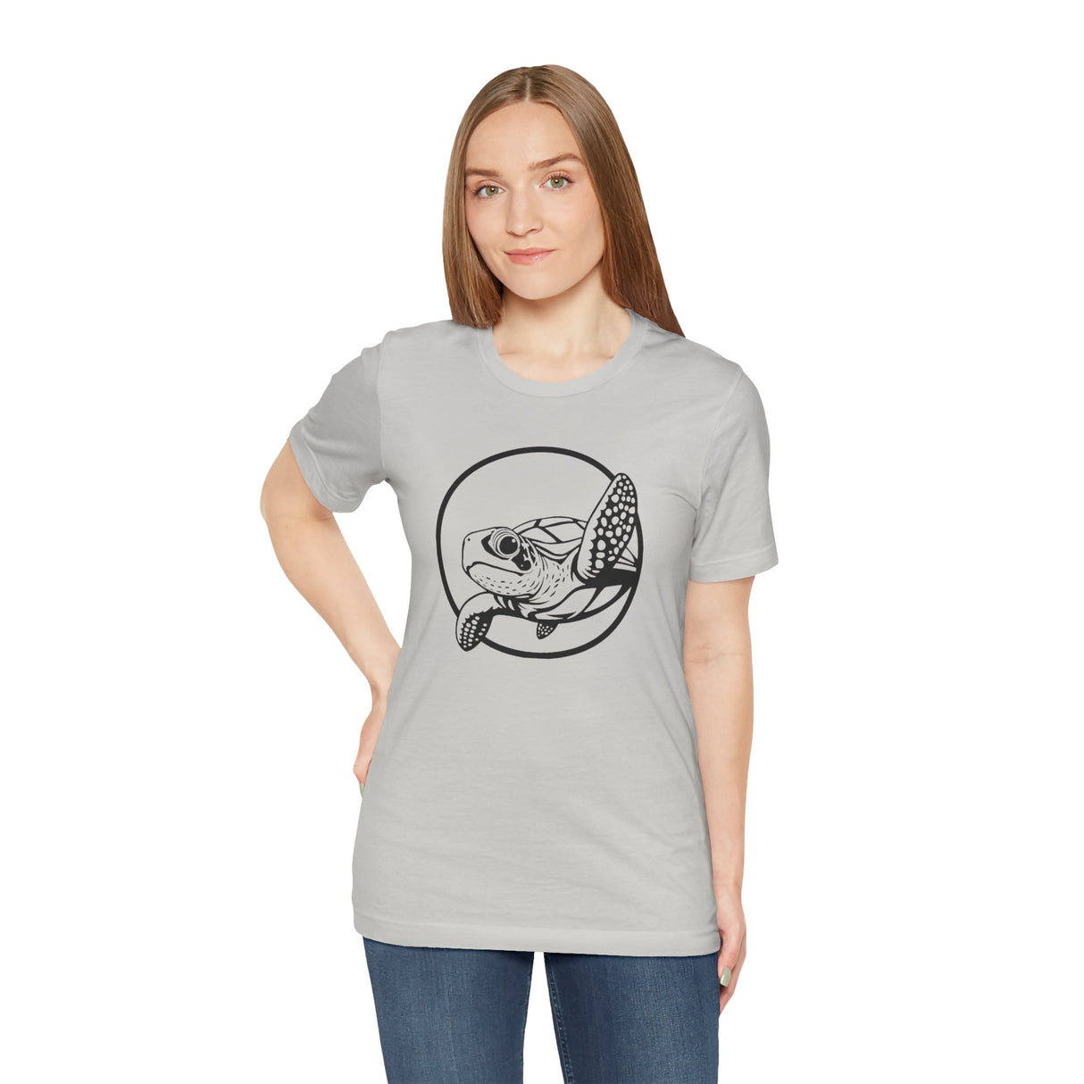 Waving Sea Turtle Graphic Tee - 9 Colors