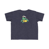Toddler Cartoon Sailor Sea Turtle Tee - 10 colors