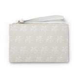 Monochrome Stylish Sea Turtle Faux Leather Clutch Bag